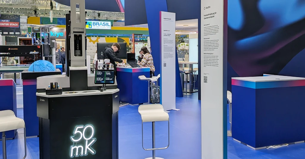 L-Type mockup at Hannover Messe