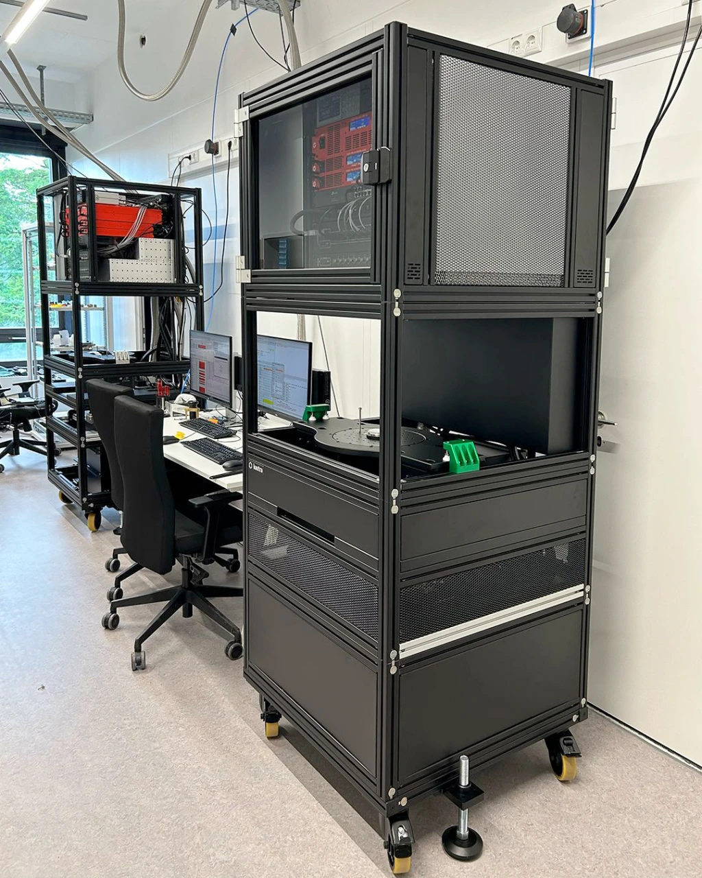both S-Type Optical systems installed at the lab