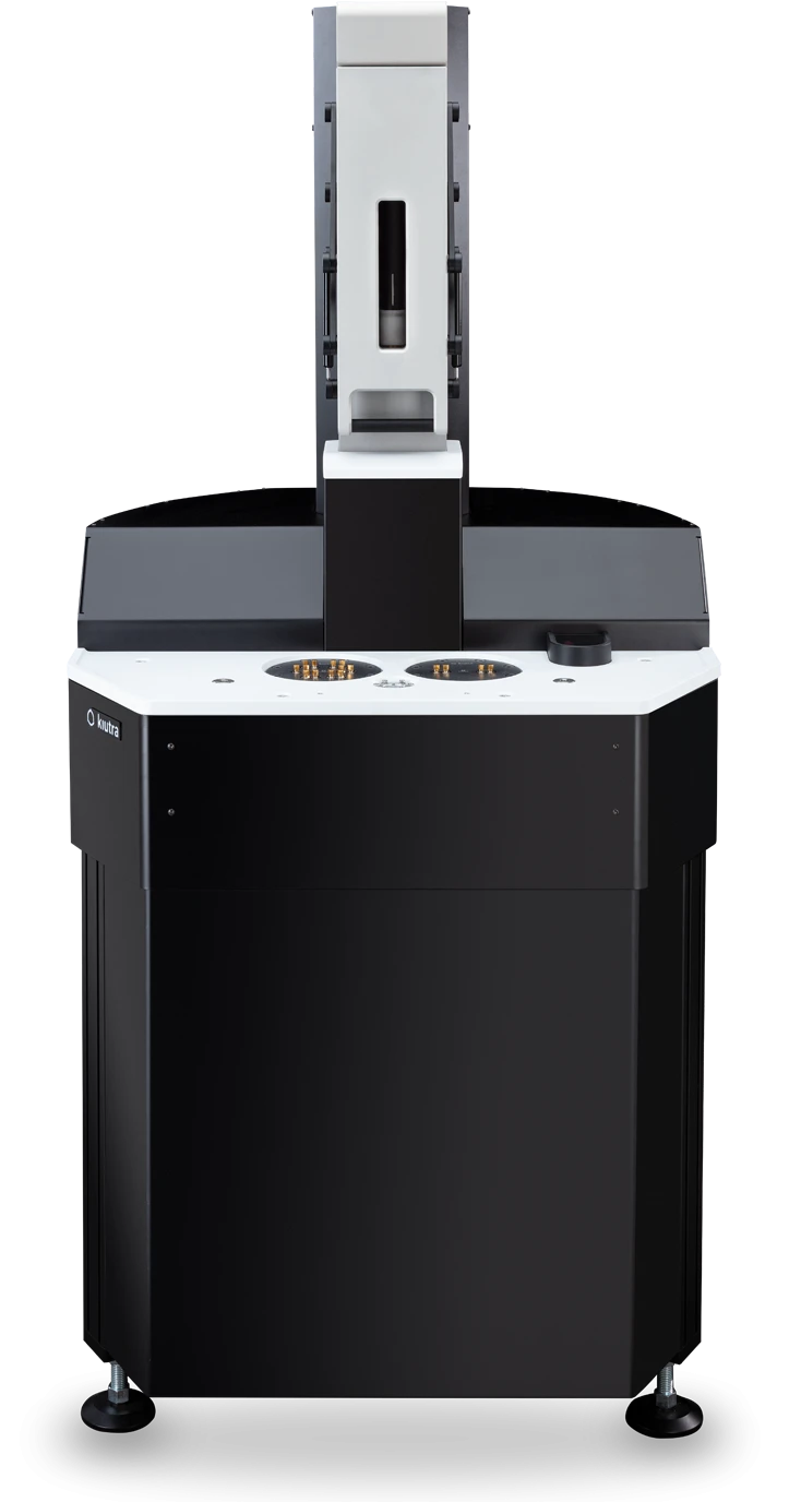 Front view of a L-Type Rapid cryostat