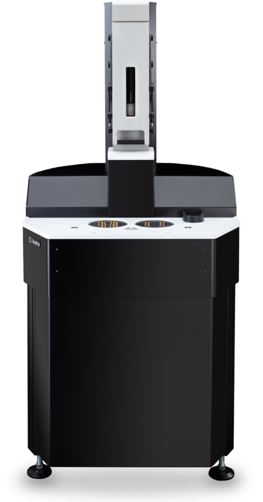 Front view of a L-Type Rapid cryostat