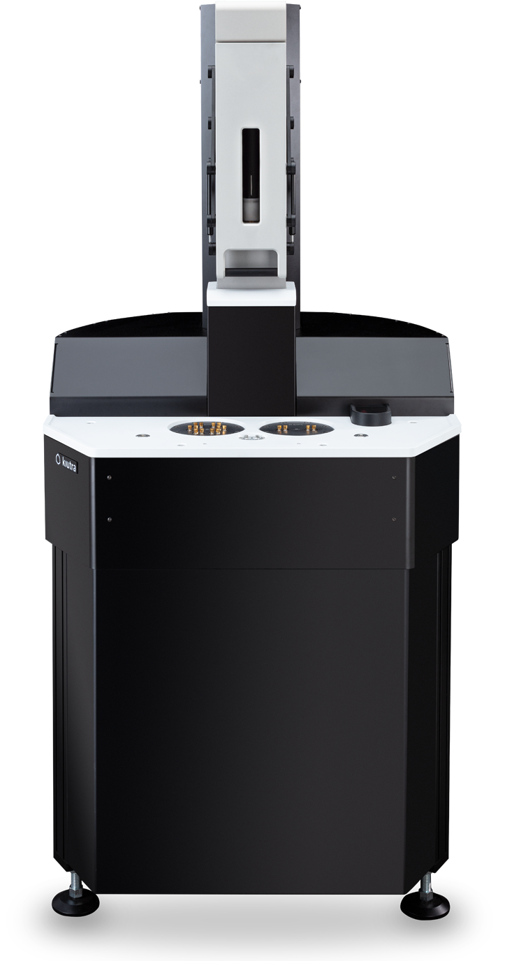 Front view of a L-Type Rapid cryostat