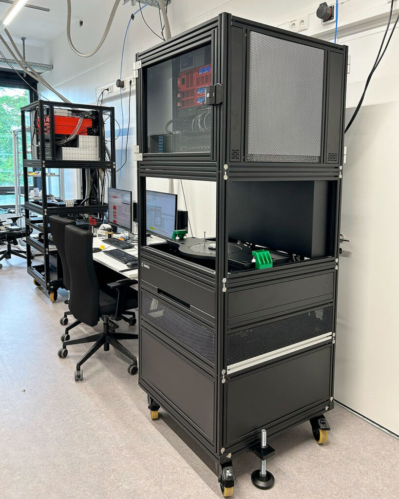 both S-Type Optical systems installed at the lab 